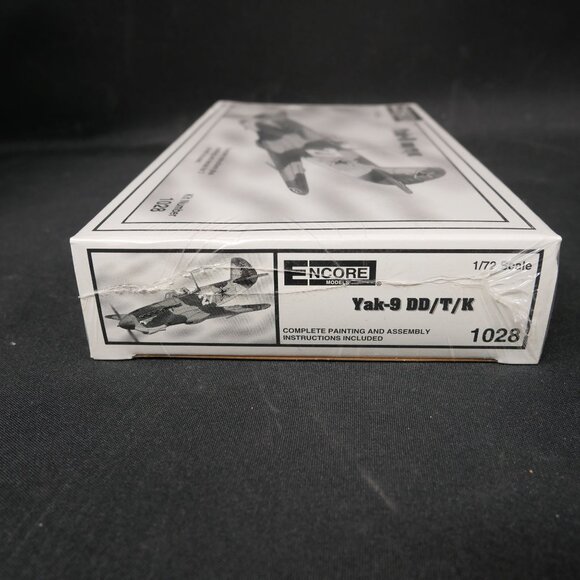 Encore Models Yak-9 DD/T/K 1/72 Scale Model Kit sealed in box #1028 NIB - Picture 3 of 4